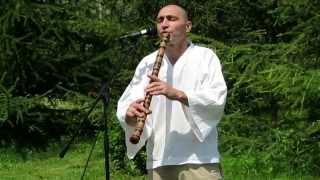 Un Ryuu - Shakuhachi #1 (Japanese music at "Країна Мрій'14") #FolkRockVideo