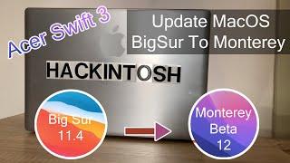 Update Hackintosh  macOS BigSur 11.4 to macOS Monterey 12.0 BETA  #hackintosh #Opencore #BETA