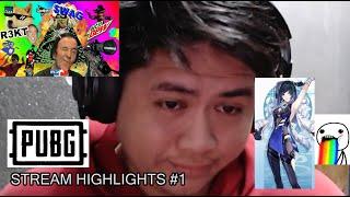 SHALOKOLOKO STREAM HIGHLIGHTS #1 WOW PUBG MLG NOT PRO SO WOWE MORE TO COME? YAY