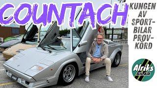 Lamborghini Countach provkörd. "Vad vore livet utan drömmar!"