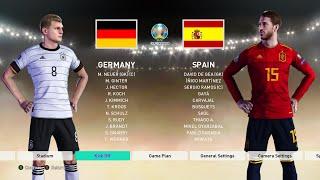 GERMANY VS SPAIN | EUFA Nation League 2020 | PES20PC Prediction