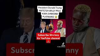 Angry President Trump's reaction to Willy Paul #ruto