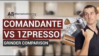 Comandante C40 Mk4 vs 1Zpresso J-Max vs. 1Zpresso K-Plus Coffee Hand Grinder Comparison