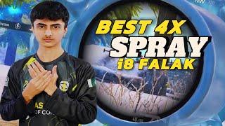 ASAG i8 Falak 4x Spray Guide for PUBG Mobile: Dominate PMSL & Tournament Lobbies