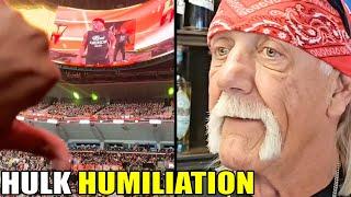 Hulk Hogan Gets BOOED Out of WWE Event in EMBARRASSING Display