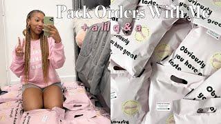 PACK ORDERS WITH ME  (SMALL BUSINESS)