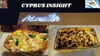 I Discovered Great Italian Food in Protaras Cyprus at Marcello's Restaurant!