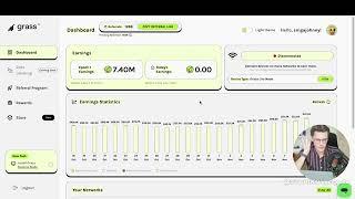 Пассивный заработок Grass x-5поинтов