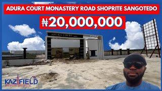 Adura Court Monastery Road ShopRite Sangotedo | Buy and Build Land for Sale in Lagos Nigeria