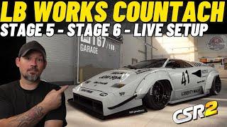 CSR2 LB Works Countach Shift - Tune - Review - Live Racing Setup