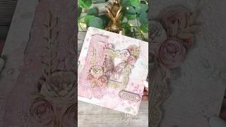 ASMR Journal 𓂃˖˳·˖ ִֶָ ⋆͙⋆  ִֶָ˖·˳˖𓂃 ִֶ#artjournal #journaling #hobby #mixedmedia #pink #rose