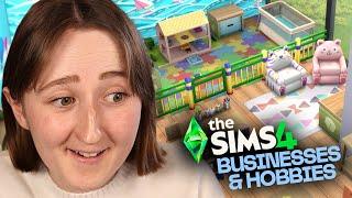 I built a DAYCARE with The Sims 4: Businesses & Hobbies