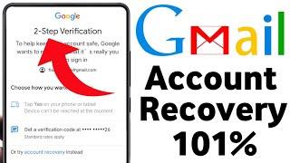 2 step verification gmail recovery 2024 | email recovery without phone number and email | Ehsan Tech