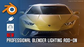 Professional Blender Addon for Lighting | HDR Light Studio