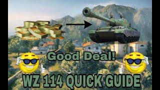 GET THE WZ 114 FOR BONDS! | World of Tanks quick Guide | World of Tanks EU