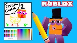 Numberblocks SPEED DRAW Challenge | Roblox