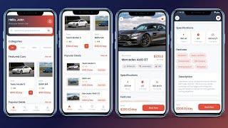 Car Rental App UI Design In Flutter - Flutter UI Design Tutorial