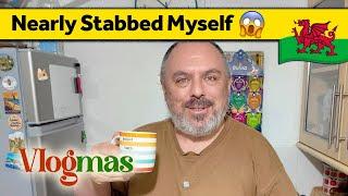 161. Biscuits Costing £22  Vlogmas 1  Living Alone in Wales (December 2024)