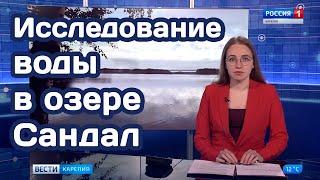 Исследование воды в озере "Сандал" (Карелия)