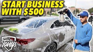 Start your detailing business with only $500 - Tony's Professional Touch