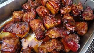 Pork Belly Burnt Ends vom Monolith LeChef