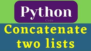 Concatenate two lists in the following order