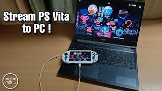 Easy guide to stream PS Vita to PC