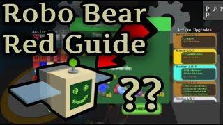 How to play ROBO Bear challenge as a red hive | Bee Swarm Simulator