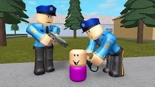 побег от легавых ROBLOX детский летсплей