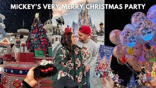 MICKEY'S VERY MERRY CHRISTMAS PARTY VLOG - snacks, shows, parade, fireworks, Christmas fun & more! 