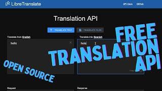 LibreTranslate - Free Open Source Machine Translation API - PART 2