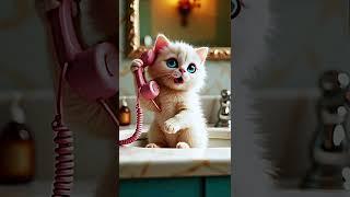 This Kitten Has a Secret Boss Named Mr. Marshall!