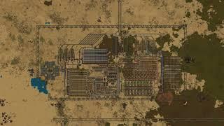 Factorio Timelapse | Rail Deathworld to 45 SPM