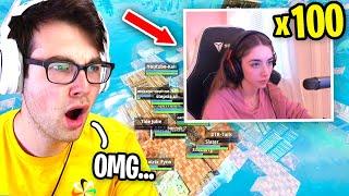 I Got 100 GIRLS to Scrim for $100 in Fortnite... (he pretended to be a GIRL!)