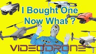 I Bought a Video Drone - Now What ? - Beginners Guide - Step by step by step by step...! 🫢