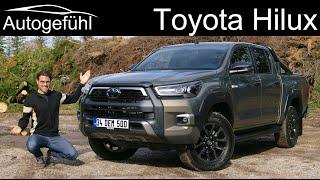 Toyota Hilux FULL REVIEW 2021 facelift Hilux double cab Invincible - Autogefühl