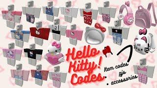 Hello Kitty / Kitty Kawaii Items codes *. with LINKS⋆ 