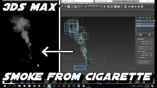 3ds Max | Cigarette Smoke Tutorial | Using particles