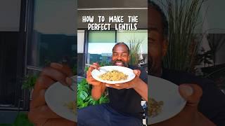 Here is how to make the perfect lentils every time.  #foodhacks #turnipvegan #recipes #lentils