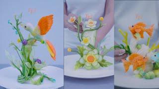 3 Brilliant Ideas to Help You Create Beautiful Decorations in Food Garnishes