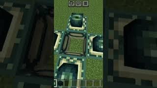 1 block portal Tik kot hack #minecraft #ytshorts #gaming#shorts