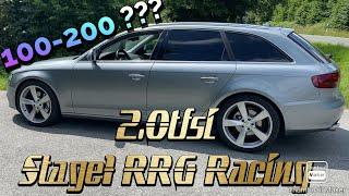 2.0 TFSI Stage1 Audi A4 Quattro // Stage1 Kennfeldoptimierung auf 98 oktan // RRG Racing