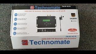 Technomate HDMI Modulator, HDMI over Coax aerial Cable, How to Distribute Sky HD, Sky Q in 1080p