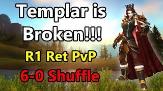 Templar is Broken 6-0 Shuffle| R1 Ret PvP | WoW TWW Season 1 Arena