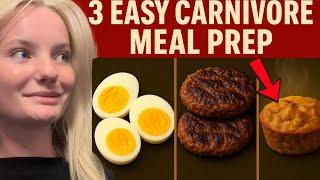 My Go-To Carnivore Meal Prep (Super Easy!)
