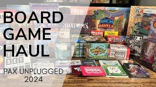 Check Out the 30 Games I Bought at PAX Unplugged 2024!