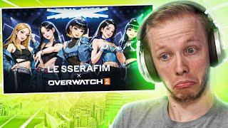 Jay3 Reacts to LE SSERAFIM - Perfect Night (MV) | OVERWATCH 2 X LE SSERAFIM