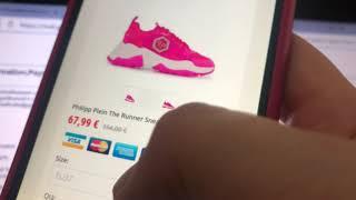 How Chienes throw for money with shoes of brands