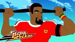 Supa Strikas | Staffel 1 - Folge 4 | Gefährdetes Gelände | Fußball Cartoons