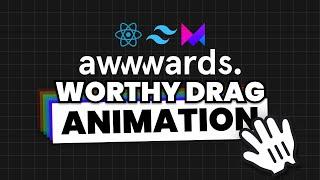 Build Beautiful Drag Animations with React and Framer Motion